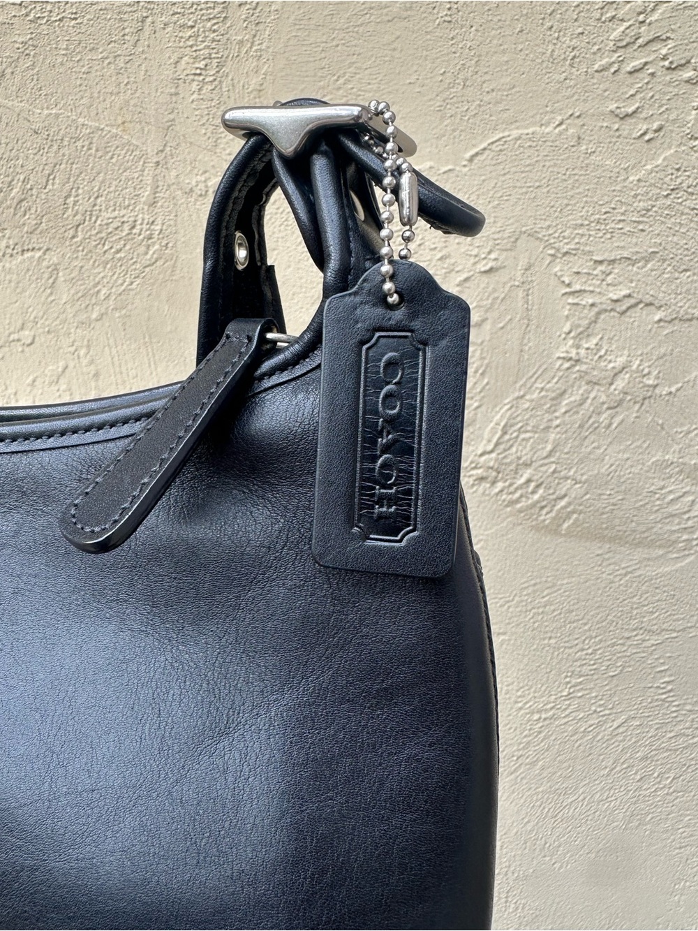🐈⬛ Vintage Coach Legacy Small Pocket Zip Bag 9136 🐈⬛ - Picture 7 of 8